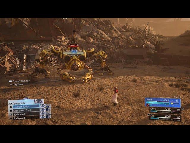 FF7RB: Aerith vs Anuran Suppressor Hard Mode Single Character Challenge