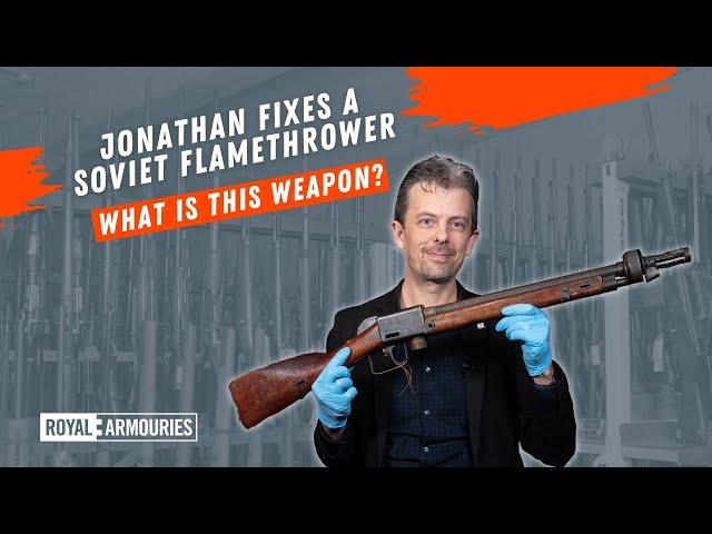 Why disguise this Soviet flamethrower as a rifle? With firearms and weapon expert Jonathan Ferguson