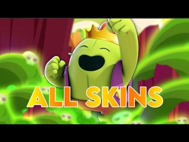 SPIKE ALL SKINS️ | BRAWL STARS