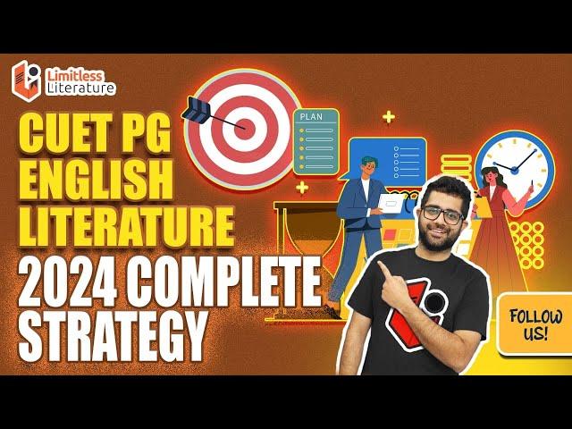 CUET PG English Literature 2025 Complete Strategy | Easy To Crack In First Attempt