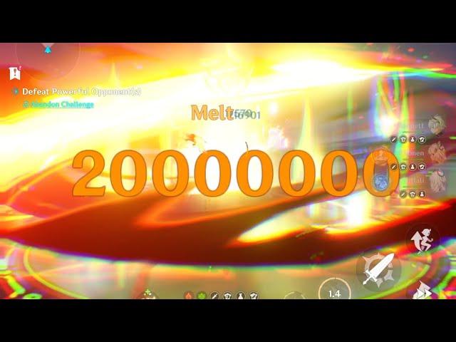 Worlds first 20 million! Damage limit finally raised