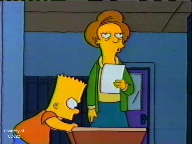 Marge Gets a Job: Tourette's Scene (FROM ORIGINAL FOX AIRING)