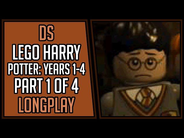 LEGO Harry Potter: Years 1-4 (100%+Bonus) | Part 1 of 4 | DS | Longplay | Walkthrough #23 [4Kp60]