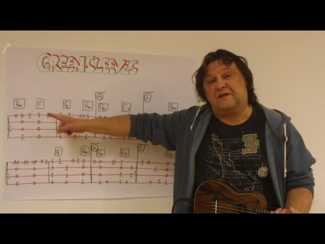 Fingerstyle Ukulele Lesson #52: GREENSLEEVES