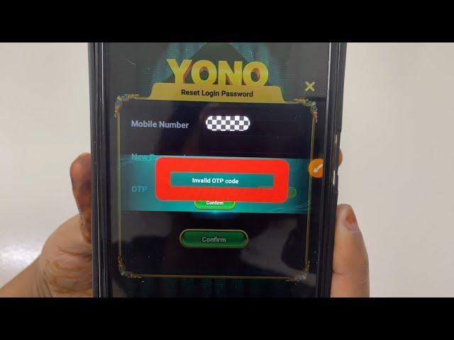 How to Fix Invalid OTP code problem solve in Yono Games || Invalid OTP code problem solve