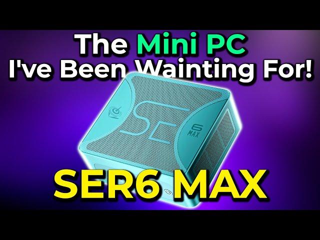 The Mini PC I've Been Waiting For! Insane RDNA2 Power! | Beelink SER6 MAX First Impressions