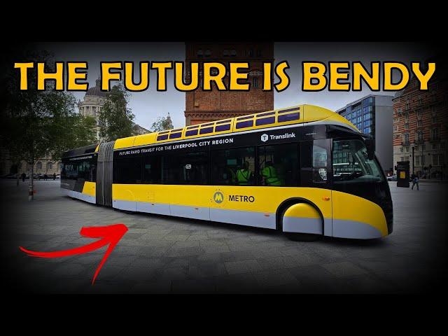 First Look At Liverpool’s New ‘glider’ Bus Hoping To Transform The City’s Transport