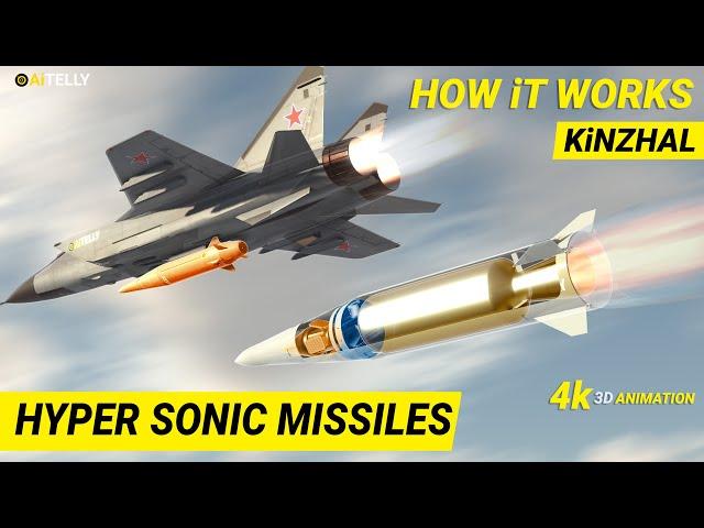 Hypersonic Missile How it Works | Mig 31 Kinzhal Launch Process