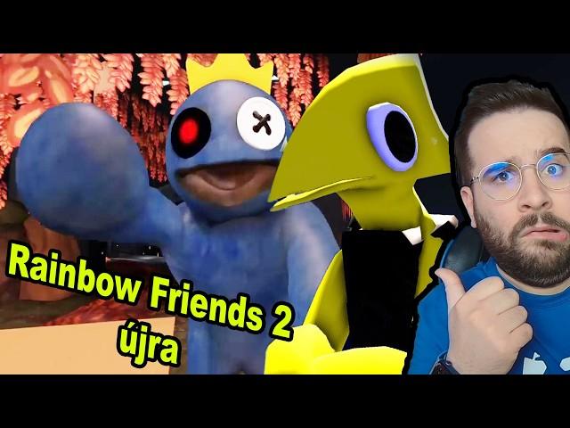 ÚJRA RAINBOW FRIENDS 2, sikerül túlélnem ?! | Rainbow Friends Chapter 2