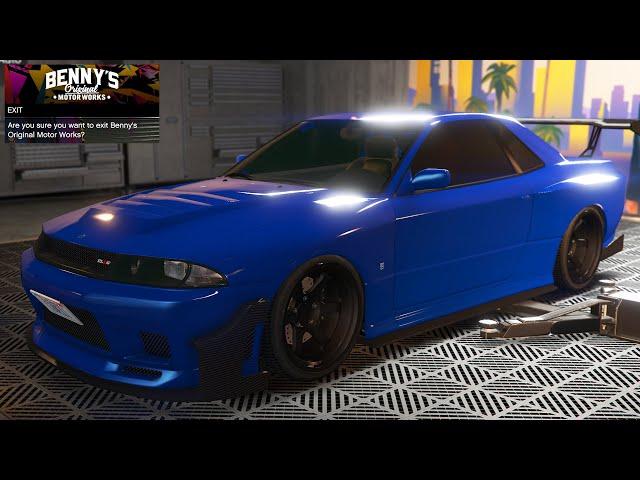 GTA 5 Online - Annis Elegy Retro Custom (Nissan Skyline GT-R) | DLC Vehicle Customization