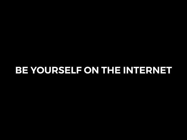 Digital Storytelling. Be yourself on the Internet.