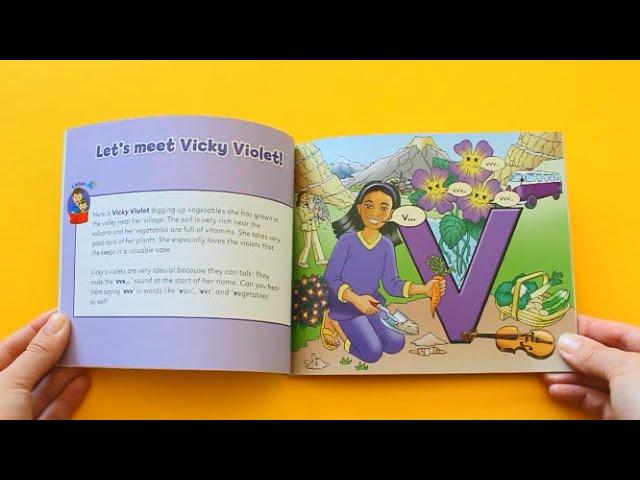 Letterland Story Corner - Vicky Violet and the vet