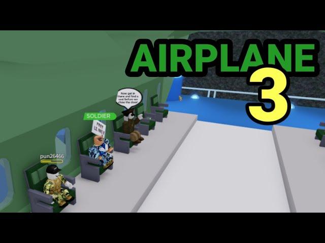 Airplane 3 [Story] ️, (VICTORY) BAD ENDING in Roblox