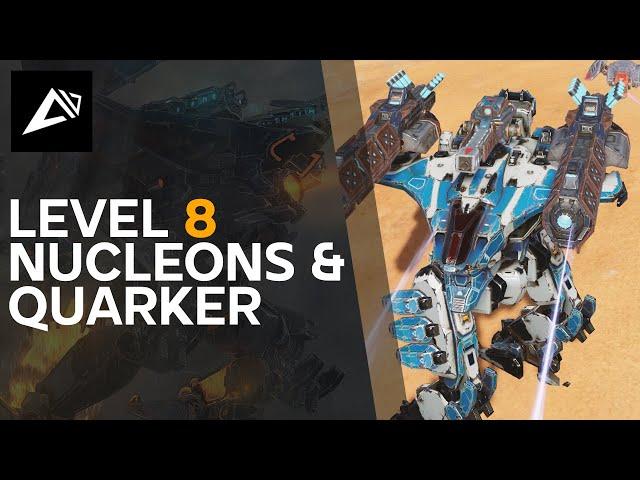 Siren Nucleons & Quarker - Gameplay #2 | War Robots Steam (60FPS)