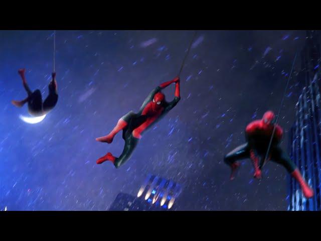 No Way Home Final Swing With All 3 Spider-Men