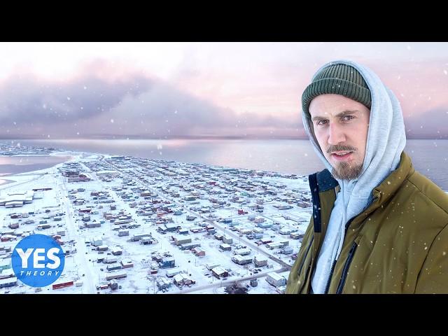 Exploring America’s Most Isolated Town (extreme conditions, eating whale..)