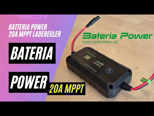  Bateria Power 20A MPPT Laderegler mit Bluetooth