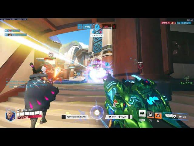 GALE THE BEST SOLDIER 76! SEASON 13 OVERWATCH 2 TOP 500 GAMEPLAY