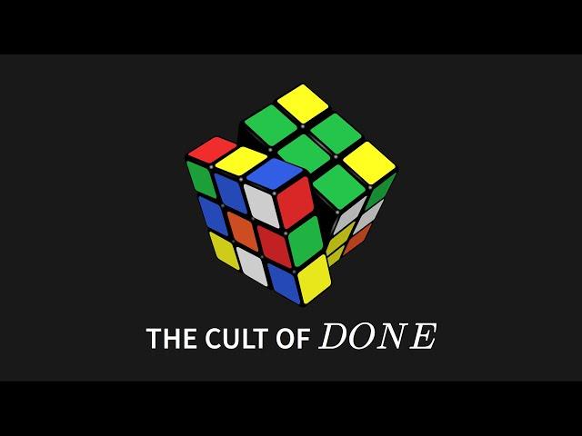 The Cult of Done: Break the starting cycle