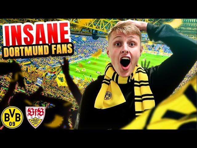 INCREDIBLE Borussia Dortmund Experience After Late Winner! BVB vs Stuttgart - AwayDays