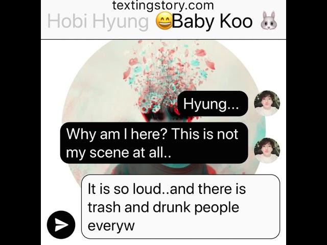 DIVA: (Jikook Texting Story) EP1 “Not my scene?”