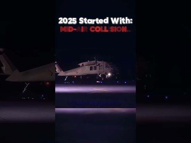 2025 Started With..️ #aviation #planecrash #aerplane #avgeek