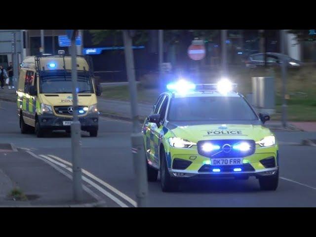 *SHOOTING New ARMED & Unmarked Police Cars, Emergency Responding Urgently In High Speed Convoy #33