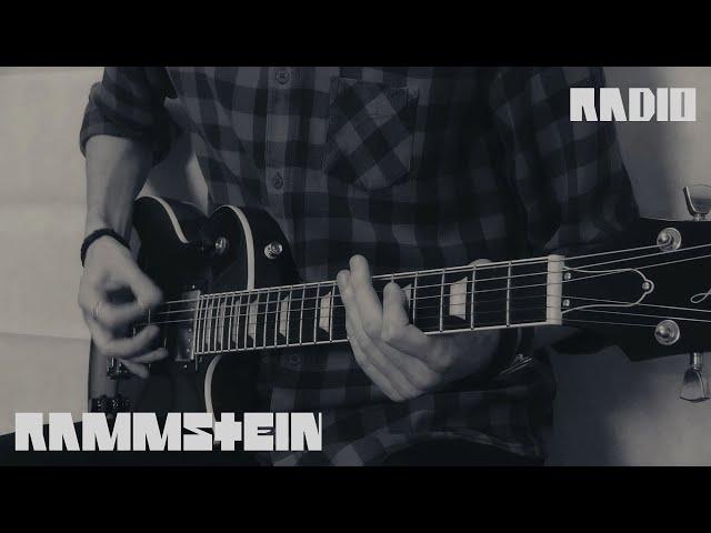 Rammstein - Radio - Guitar cover by Eduard Plezer