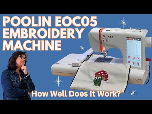 Why Poolin EOC05 Embroidery Machine is a Must-Have