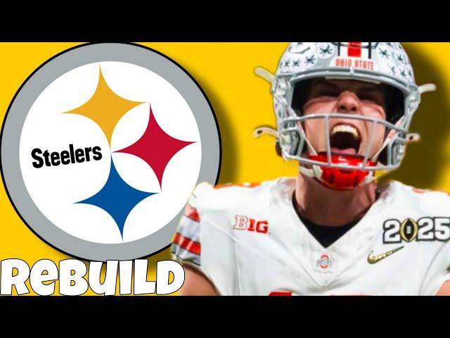 Rebuilding the Steelers with WILL HOWARD and DERRICK HARMON!