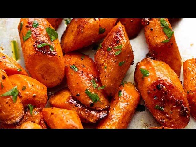 Garlic Roasted Carrots