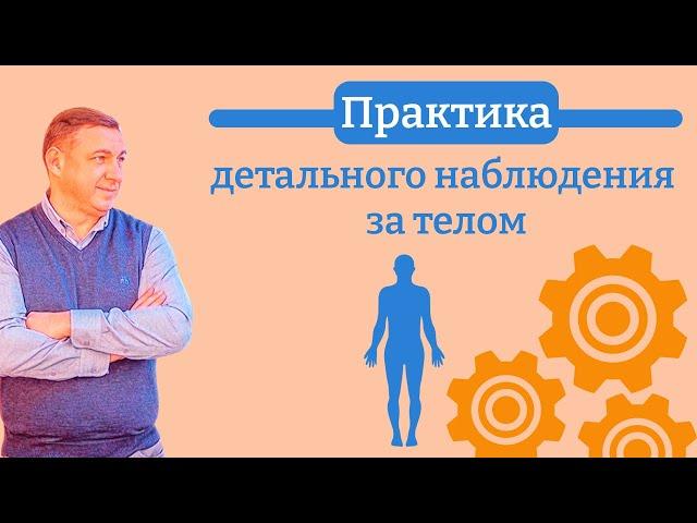 Практика детального наблюдения за телом