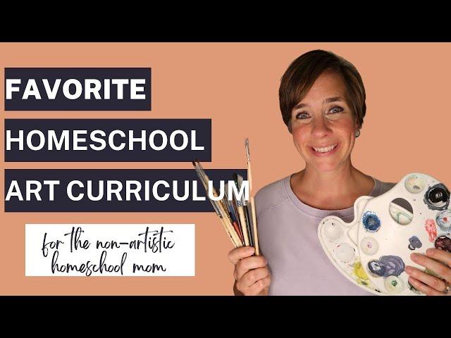 Favorite Homeschool Art Curriculum || Homeschool Art Ideas || Elementary, Middle, & High School Art