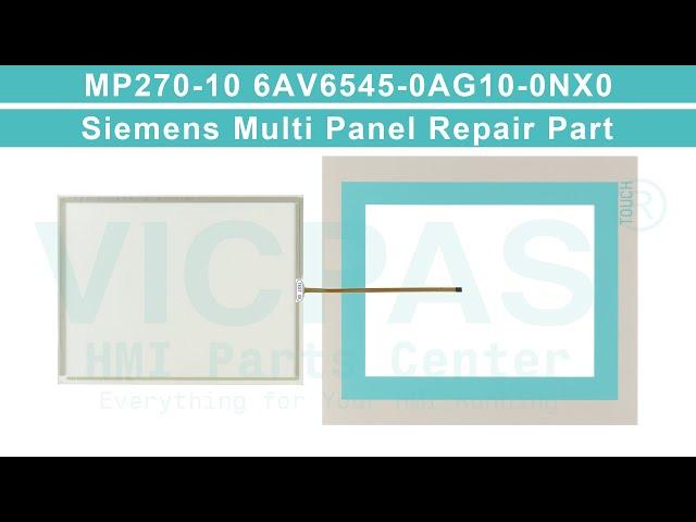 Simatic 6AV6545-0AG10-0NX0 Front Film Touch Screen