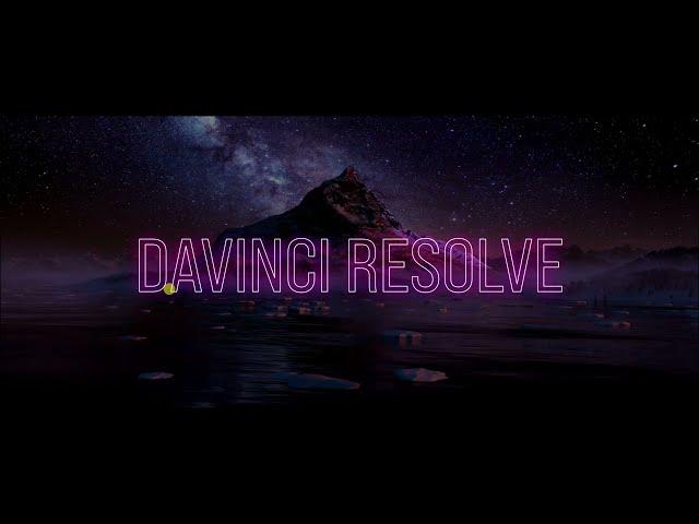 Luces de Neon con Davinci Resolve