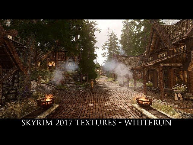 Skyrim SE Mods: Skyrim 2017 Textures - Whiterun