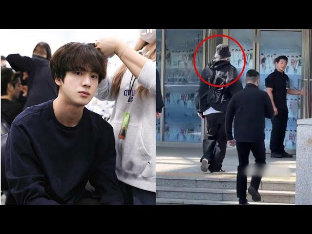 Jin BTS Spotted at Gocheok Sky Dome to Start His Practice, A Solo Performance Coming?