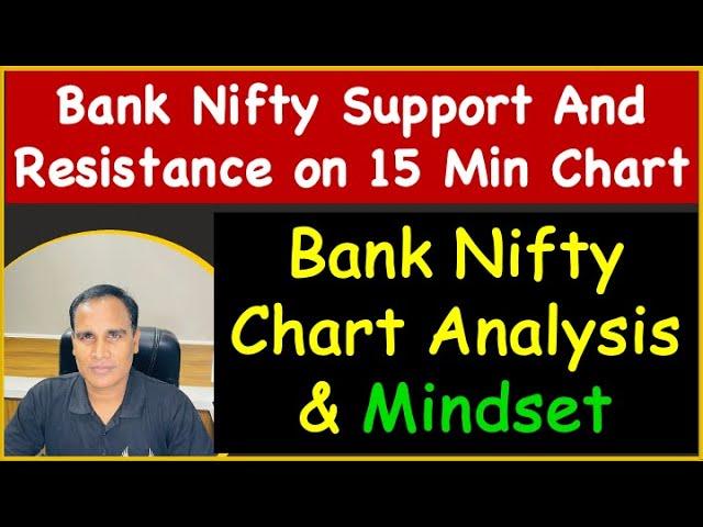 Bank Nifty Support And Resistance on 15 Min Chart !! Bank Nifty Chart Analysis & Mindset