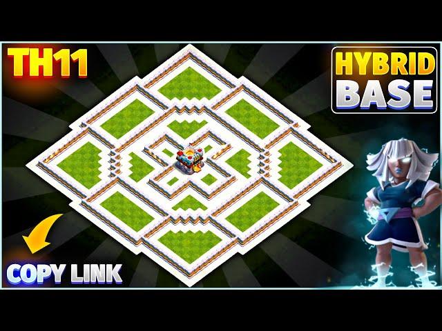 THE BEAST TH11 HYBRID/TROPHY Base 2023!! COC Town Hall 11 (TH11) Trophy Base Design – Clash of Clans