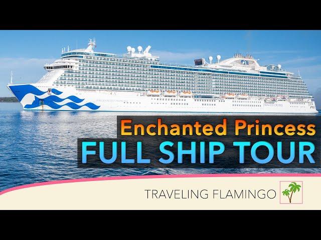 Full Ship tour - Enchanted Princess Cruise Ship