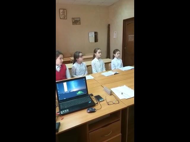 Урок "Вокала", распевка "Голоп". Преподаватель МАдаева КАрина Магомедовна.