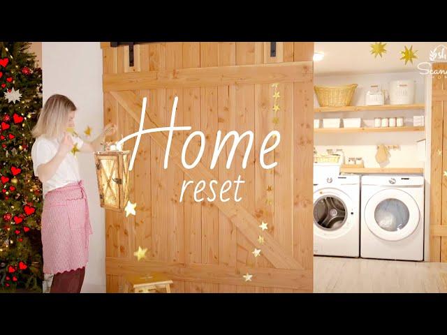 HOME RESET FOR THE NEW YEAR | undecorate with me| Scandish Home