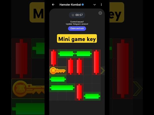 19 September Hamster Kombat daily mini game today || Mini game key