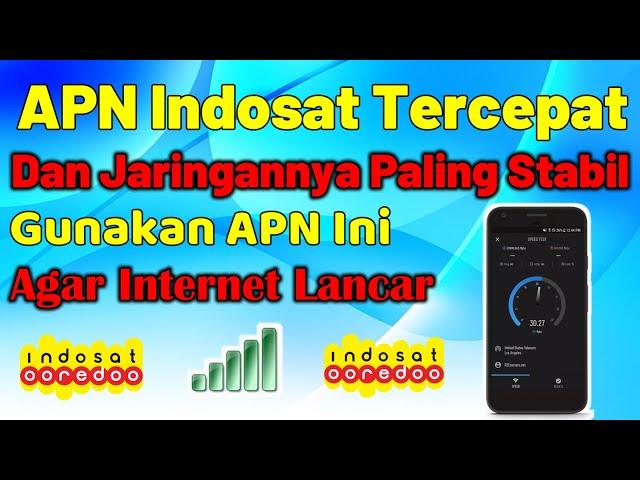 APN Indosat Tercepat dan Paling Stabil di Bumi || Speednya Sungguh Gacor