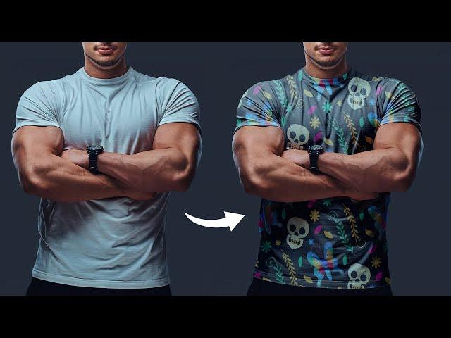 How to Add Design on T Shirt in Adobe Photoshop