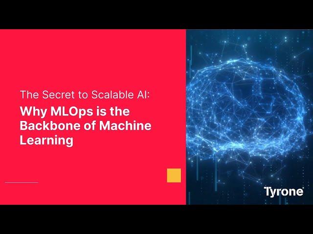 The Secret to Scalable AI: Why MLOps is the Backbone of Machine Learning