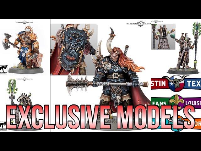 Warhammer Tournament & Store Anniversary Exclusive Models