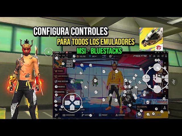 ️COMO CONFIGURAR TECLADO FREE FIRE PC BLUESTACKS 5, MSI, LD PLAYER 2024 (ACTUALIZADO Y COMPLETO)️