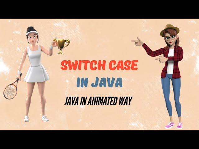 Switch Case with real life example | Java in animated way