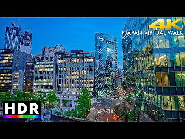 Tokyo Akasaka Walk, Japan • 4K HDR